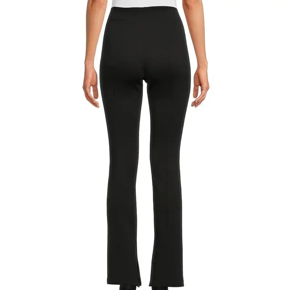 Good American Scuba High Rise Flat Front Slim Fit Flare Leg Size 2(M)